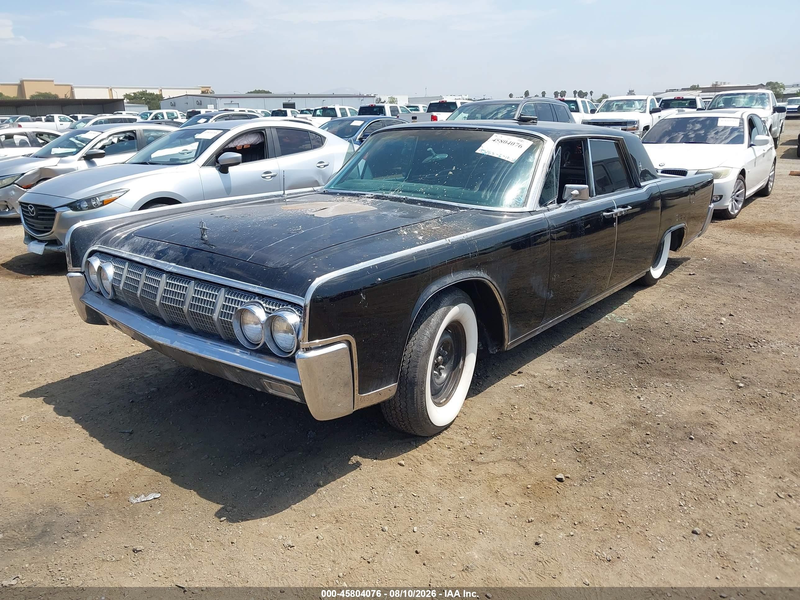 1970 Lincoln Continental Black vin: 4Y82N401405