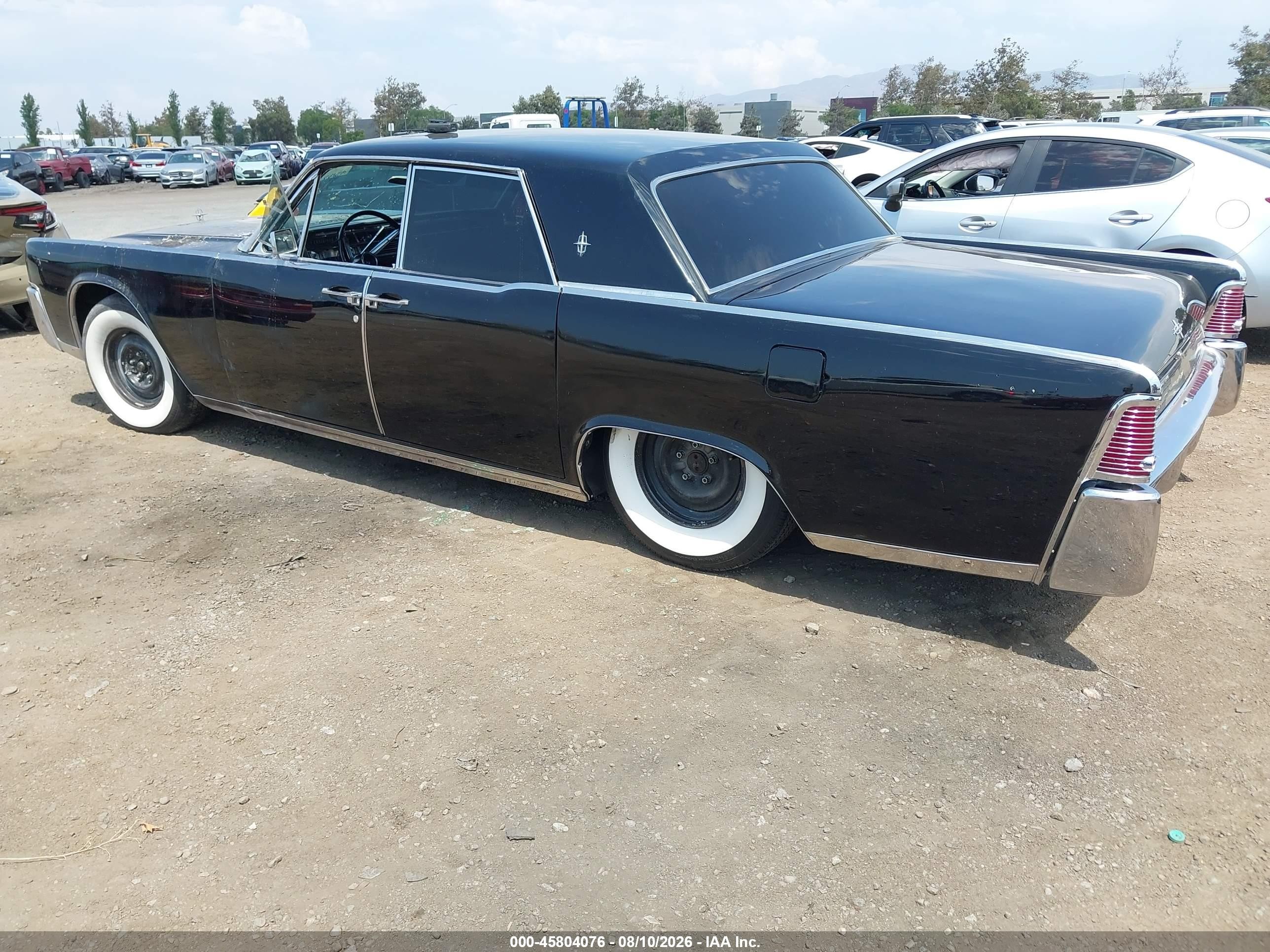 1970 Lincoln Continental Black vin: 4Y82N401405