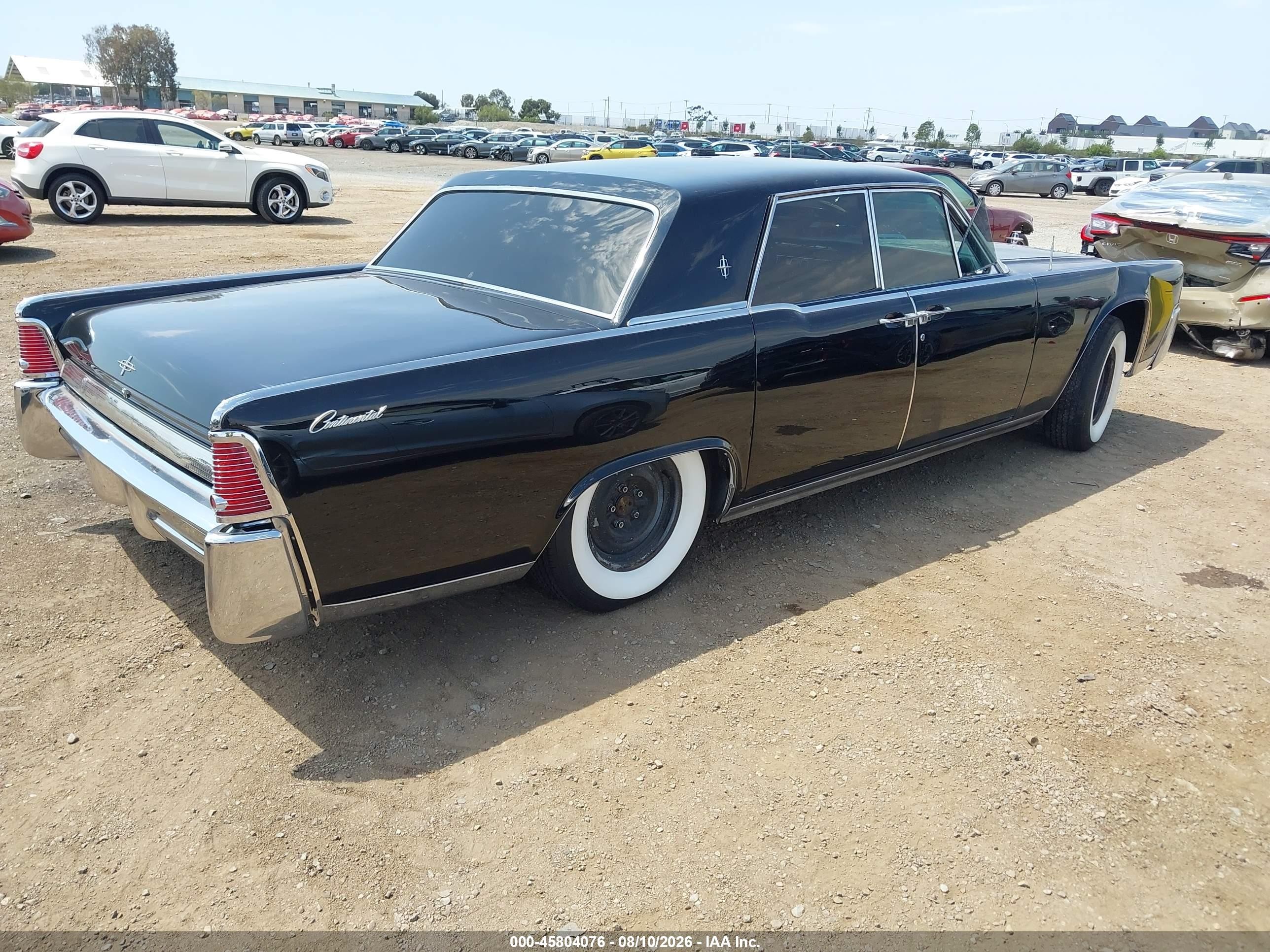 1970 Lincoln Continental Black vin: 4Y82N401405