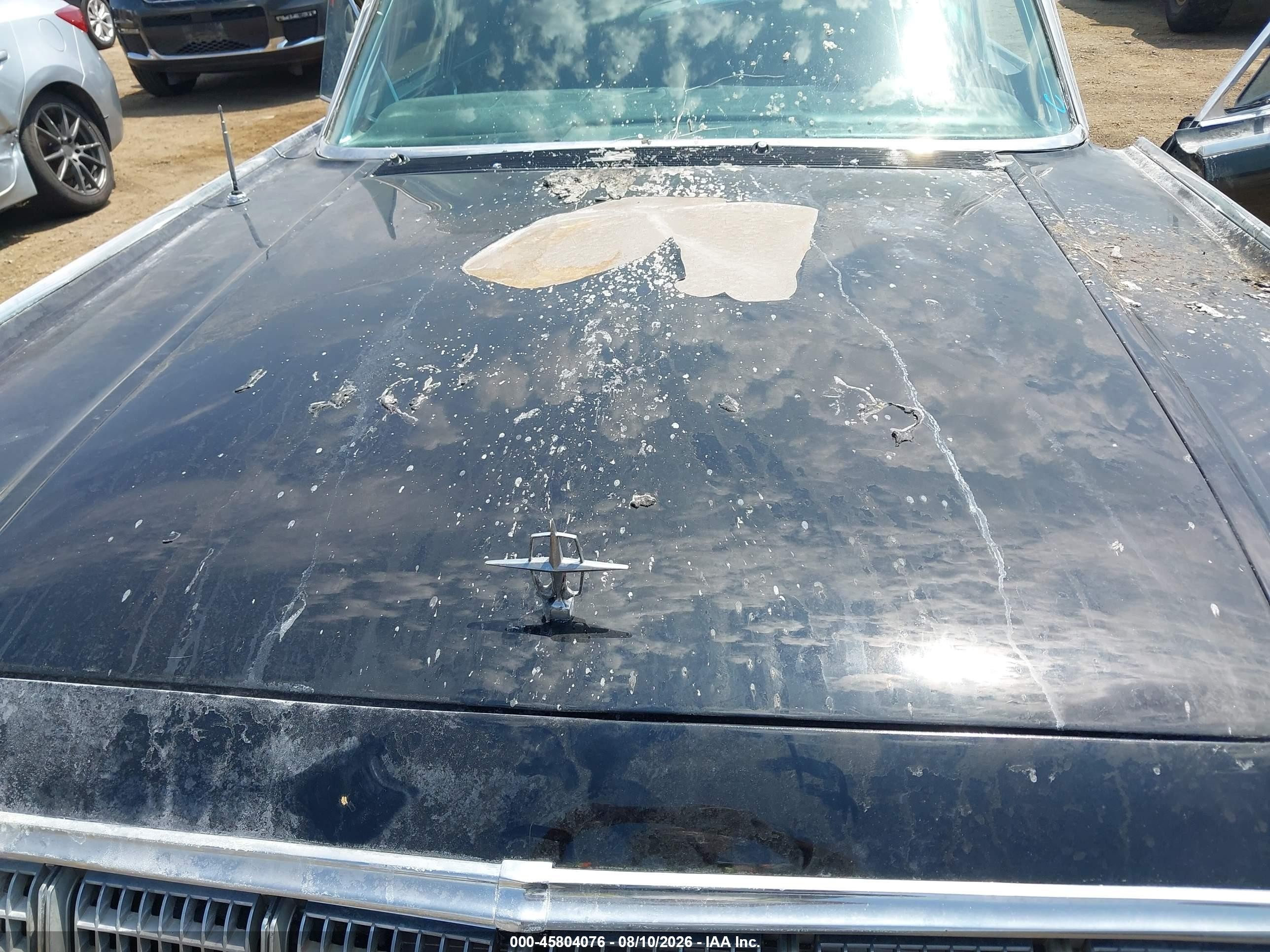1970 Lincoln Continental Black vin: 4Y82N401405
