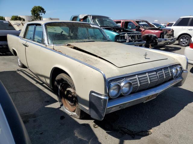 1964 Lincoln Continenta Cream vin: 4Y82N436123