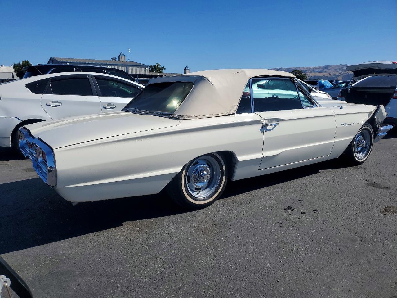1964 Ford Thunderbird White vin: 4Y85Z112450
