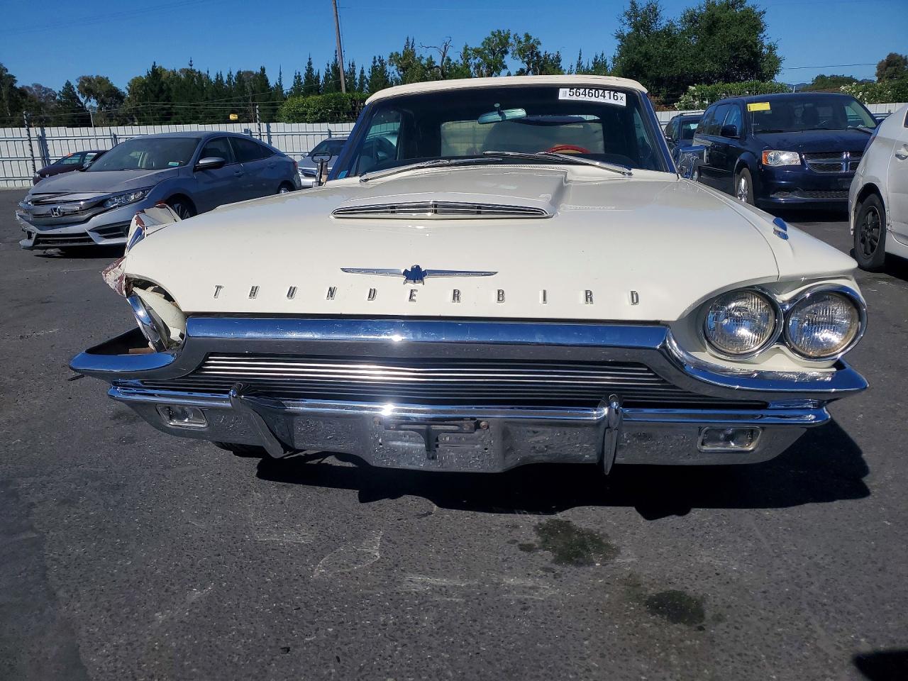 1964 Ford Thunderbird White vin: 4Y85Z112450