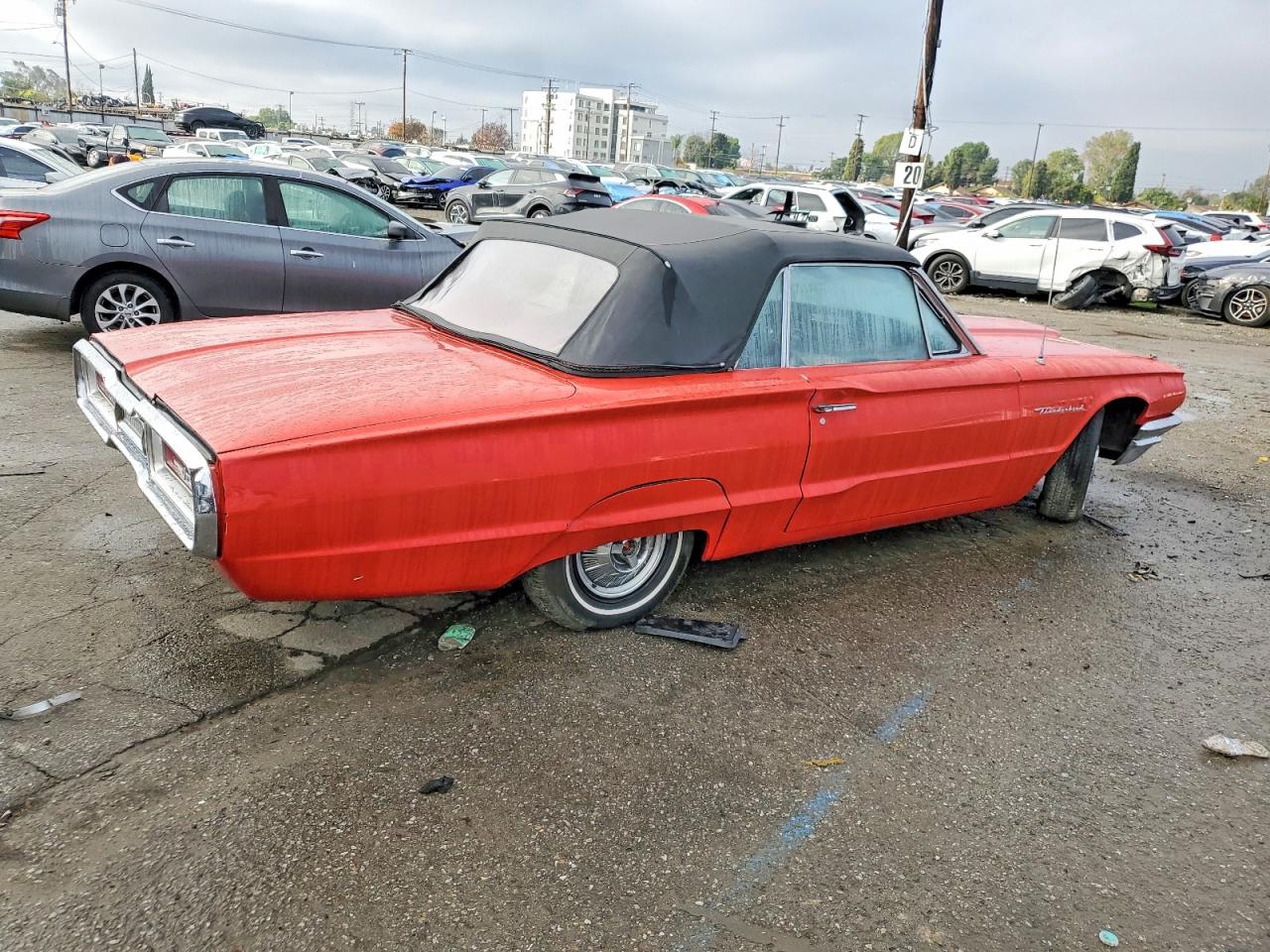 1964 Ford Thunderbir Red vin: 4Y85Z158870