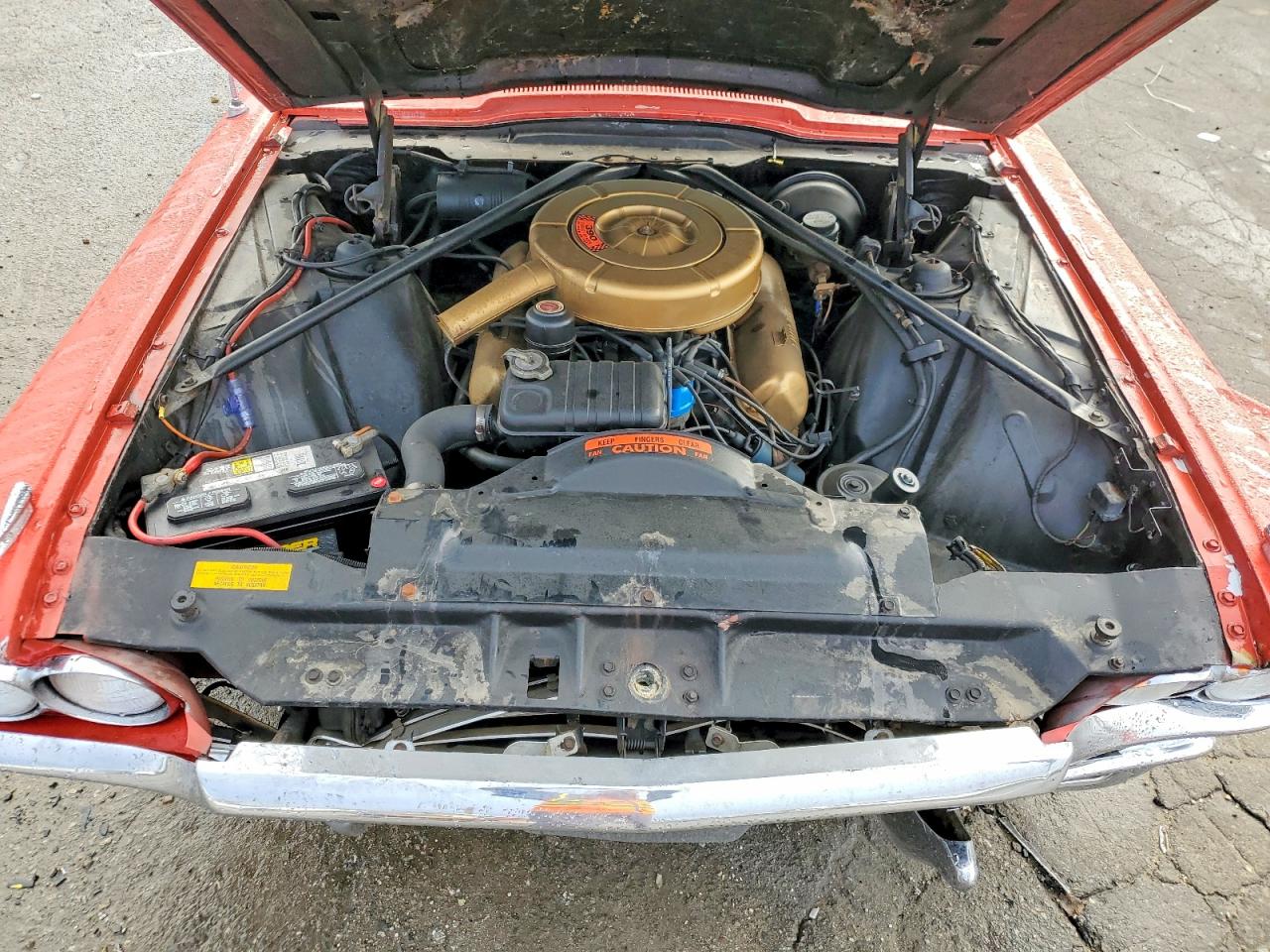 1964 Ford Thunderbir Red vin: 4Y85Z158870