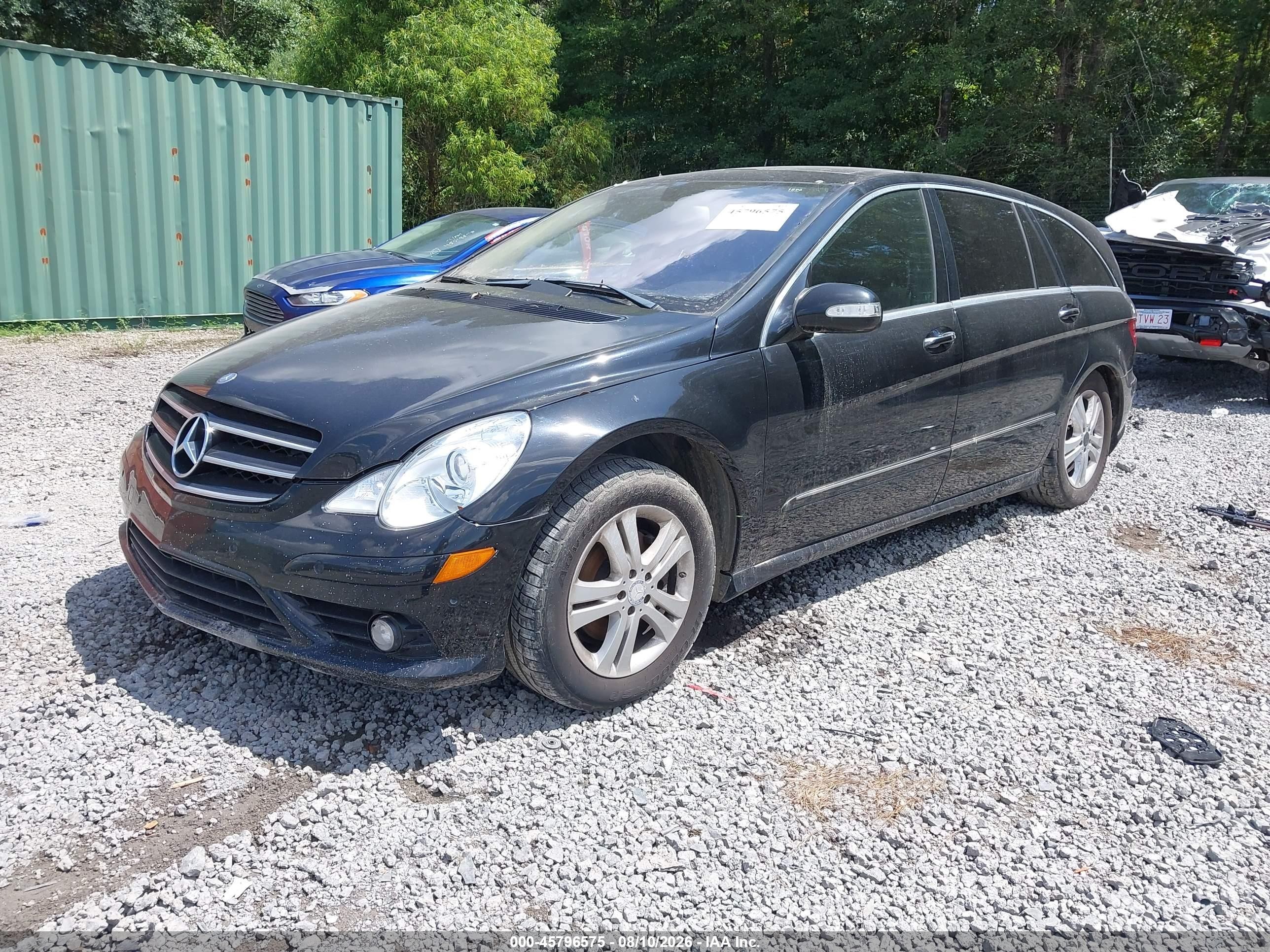 2009 Mercedes-benz R 350 4matic Black vin: 4jgcb65e99a096020