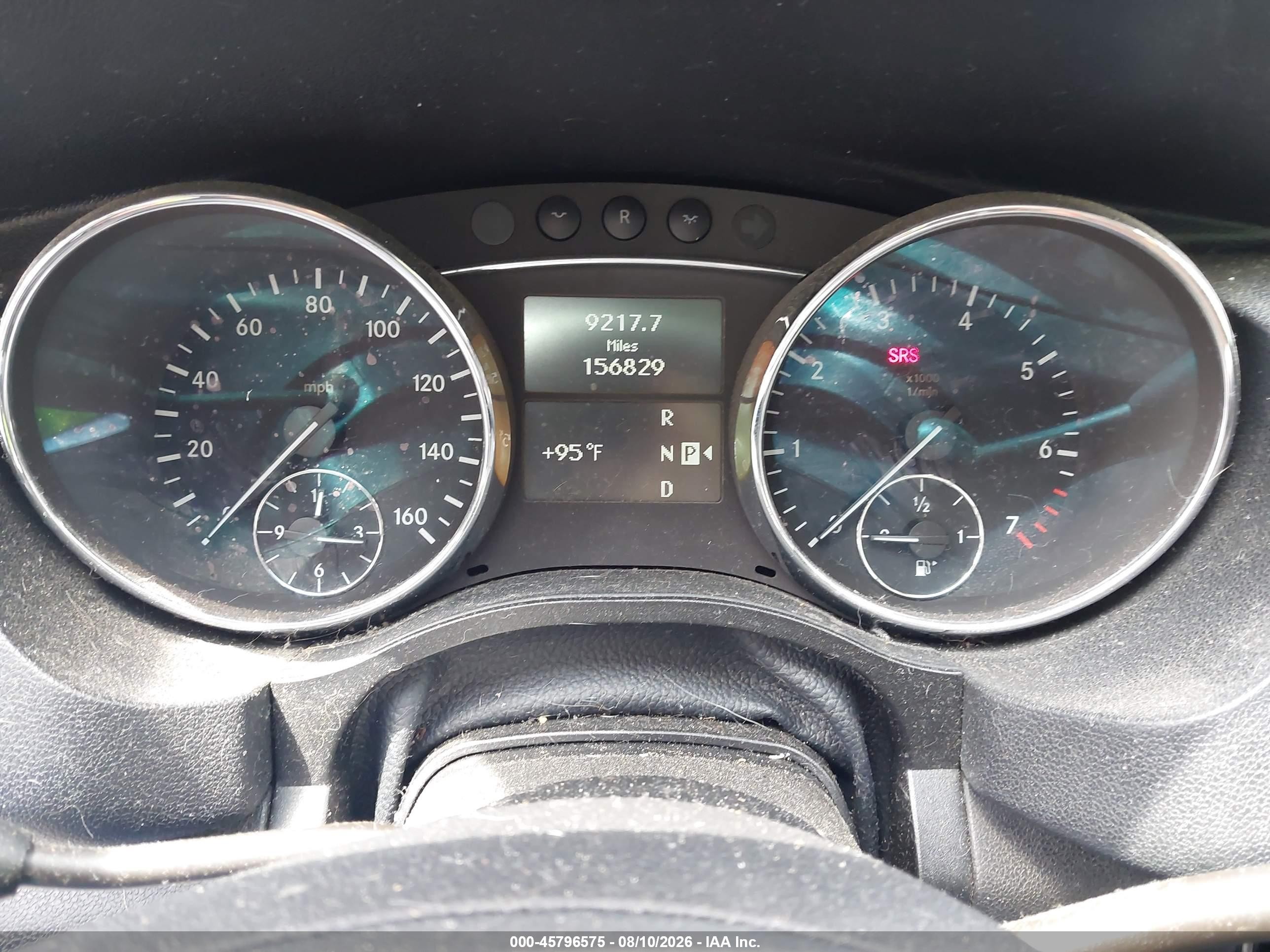 2009 Mercedes-benz R 350 4matic Black vin: 4jgcb65e99a096020