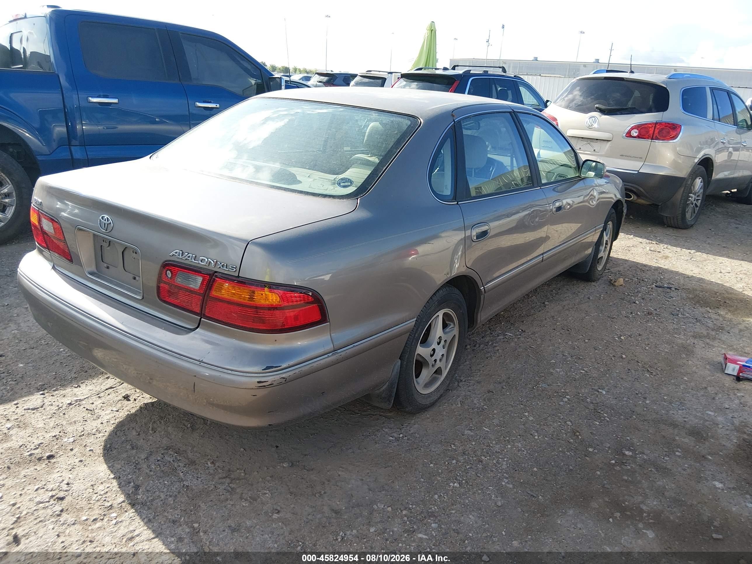 1998 Toyota Avalon Xls Brown vin: 4t1bf18b7wu235740