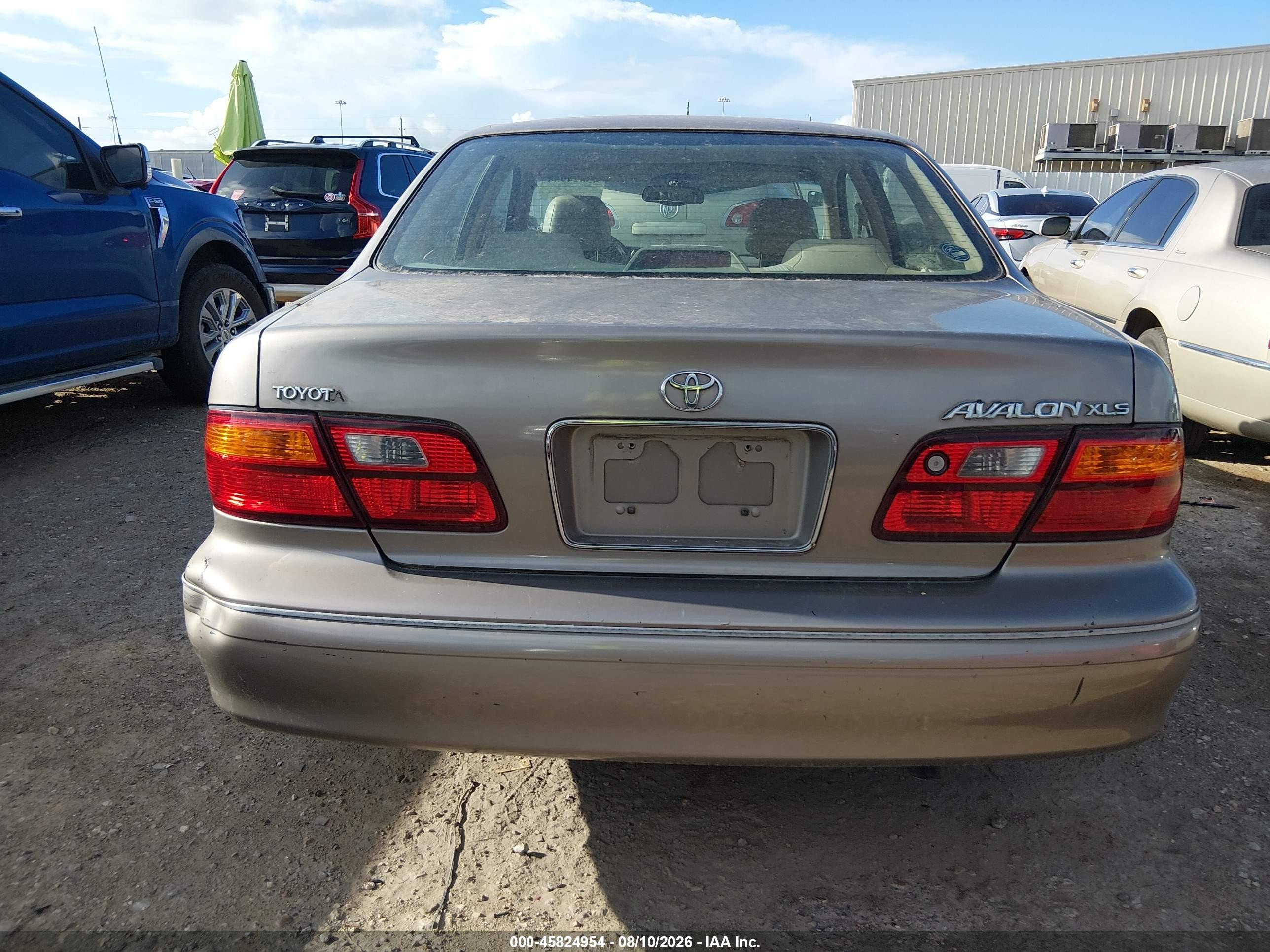 1998 Toyota Avalon Xls Brown vin: 4t1bf18b7wu235740