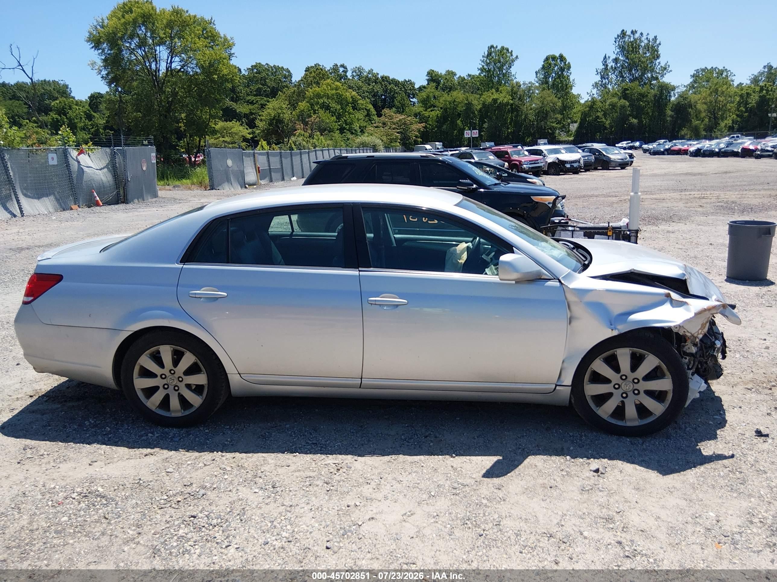 2007 Toyota Avalon Touring Silver vin: 4t1bk36b37u202701