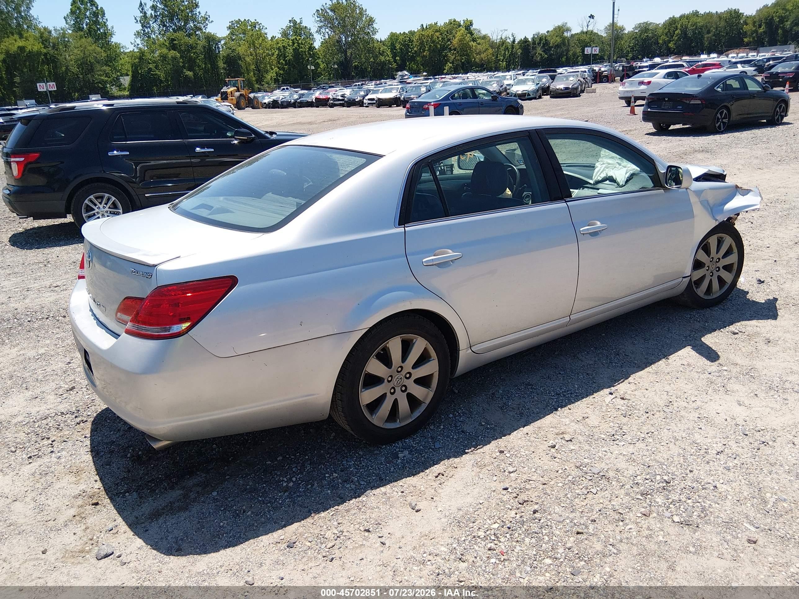 2007 Toyota Avalon Touring Silver vin: 4t1bk36b37u202701