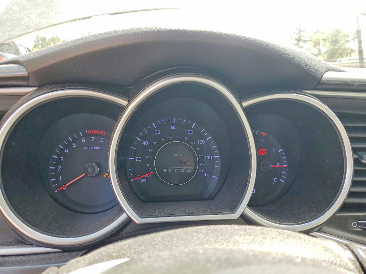 2015 Kia Optima Lx Серый vin: 5XXGM4A78FG467146