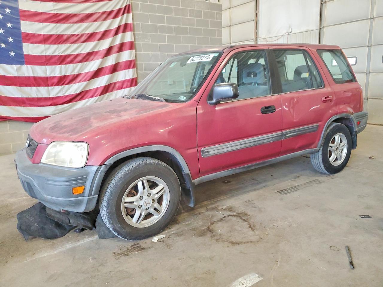 1998 Honda Cr-v Ex Красный vin: JHLRD1860WC096474