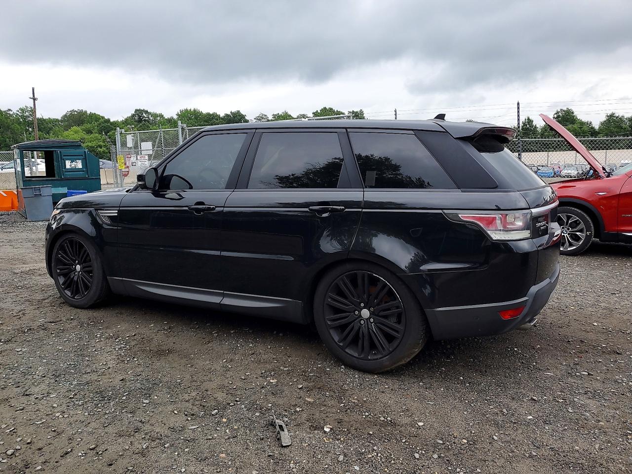 2015 Land Rover Range Rover Sport Hse Black vin: SALWR2VF2FA625021