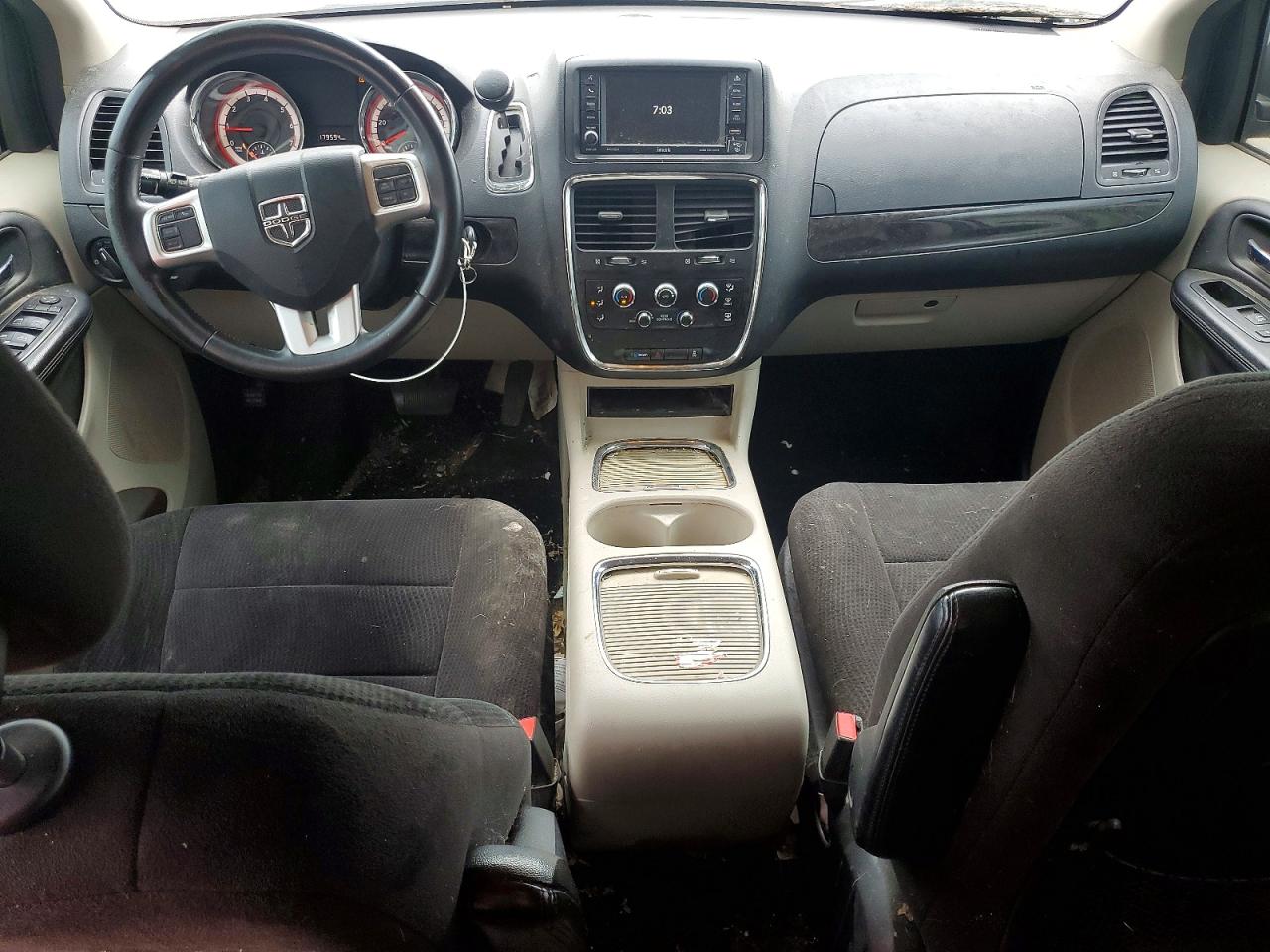2014 Dodge Grand Caravan Sxt Gray vin: 2C4RDGCGXER163264