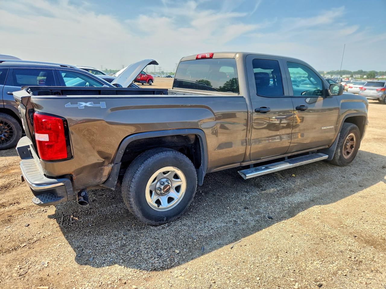 2015 Gmc Sierra K1500 Brown vin: 1GTV2TEC6FZ216301
