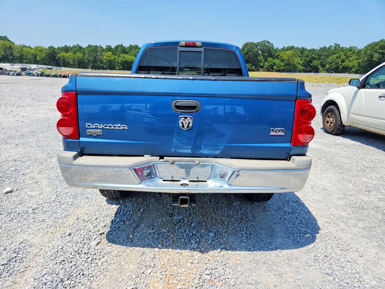2005 Dodge Dakota Quad Laramie Blue vin: 1D3HW58N15S195723