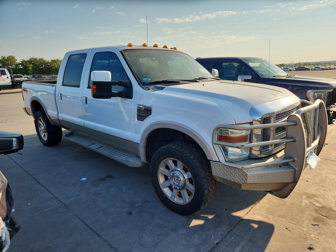 2009 Ford F250 Super Duty White vin: 1FTSW21R39EA73458