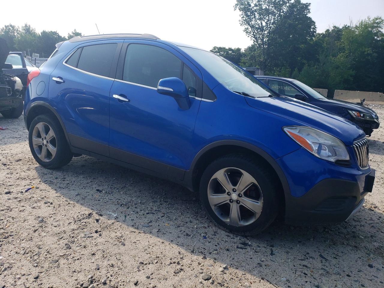 2014 Buick Encore Blue vin: KL4CJASB5EB607791