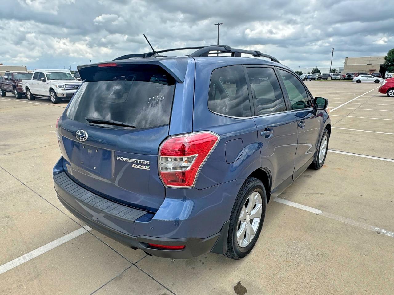 2014 Subaru Forester 2.5i Touring Синий vin: JF2SJAMC9EH502743