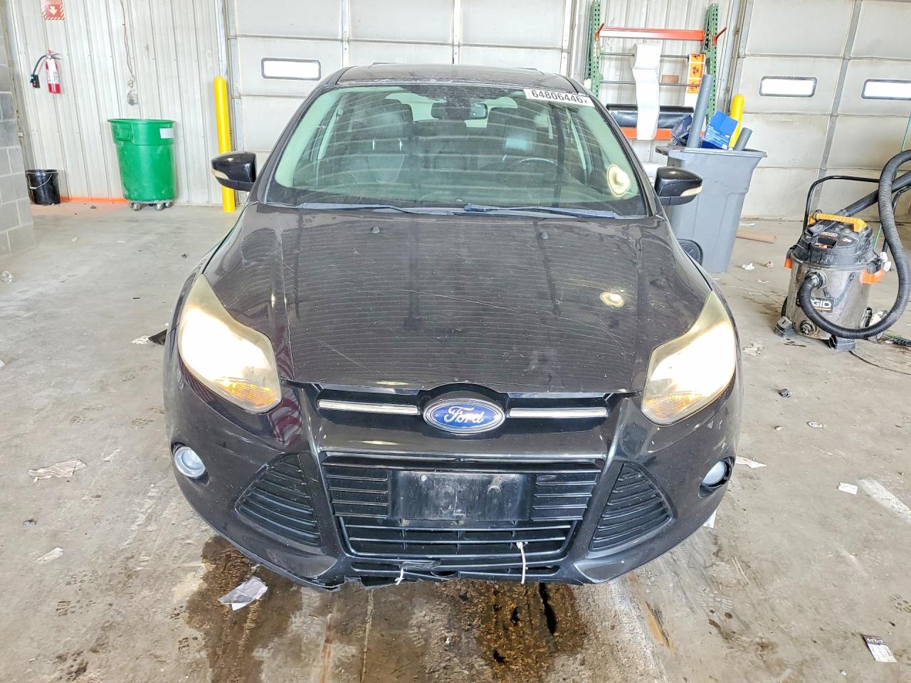 2012 Ford Focus Titanium Black vin: 1FAHP3N21CL154865