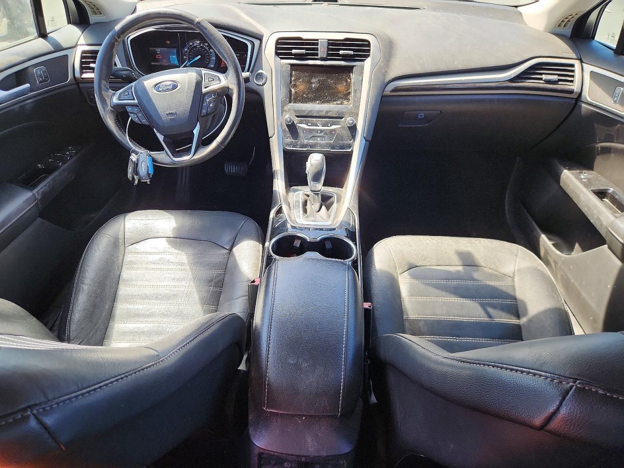 2014 Ford Fusion Se Gray vin: 3FA6P0HD0ER317108