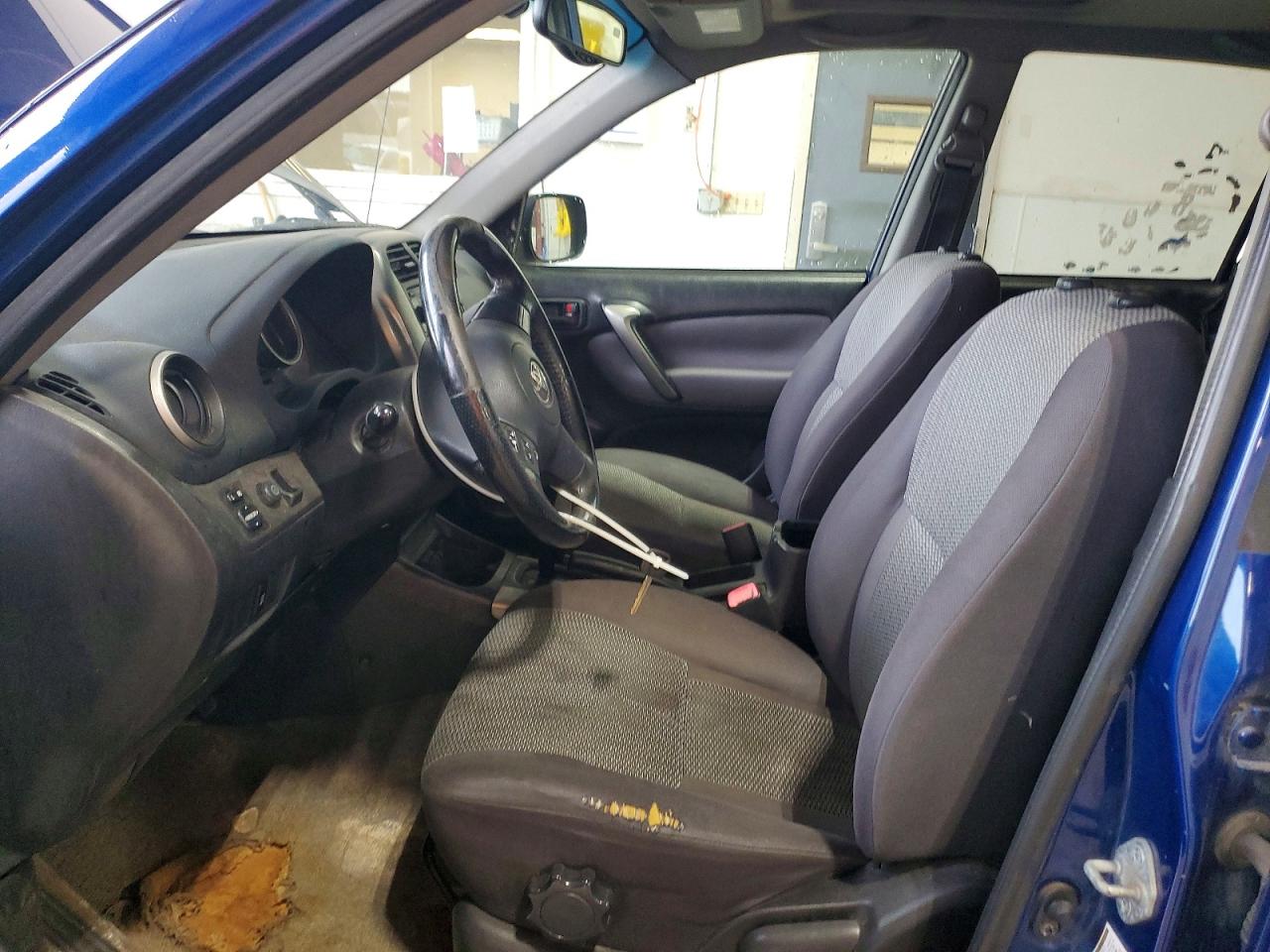 2004 Toyota Rav4 Base Blue vin: JTEHD20V246007741