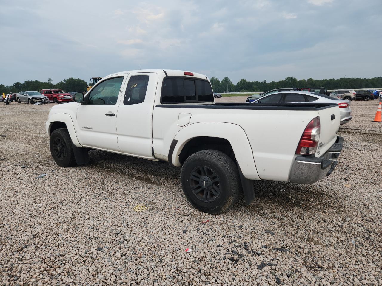 2012 Toyota Tacoma Prerunner Access Cab White vin: 5TFTX4GNXCX010063
