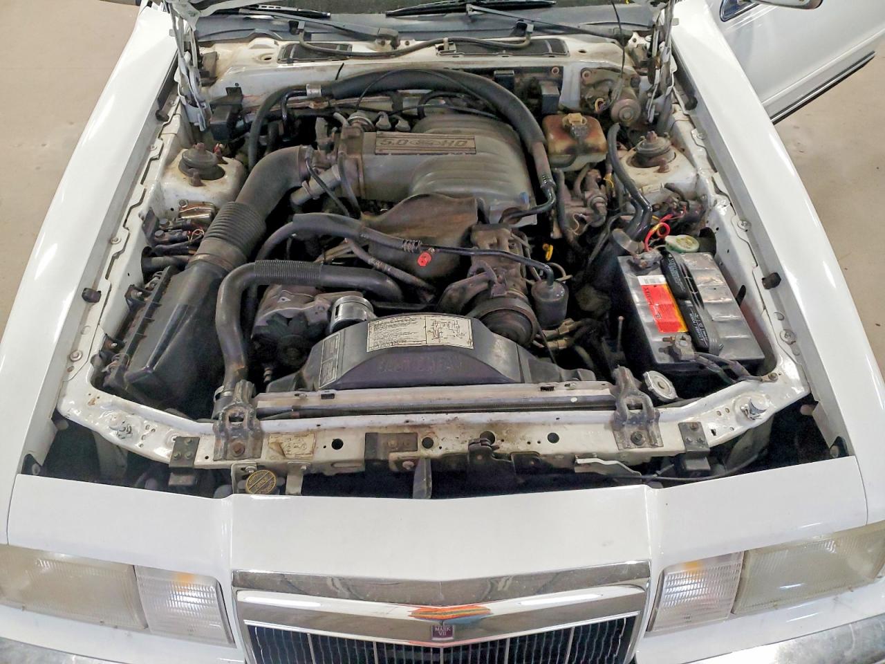 1990 Lincoln Mark Vii Lsc Белый vin: 1LNCM93E8LY708690