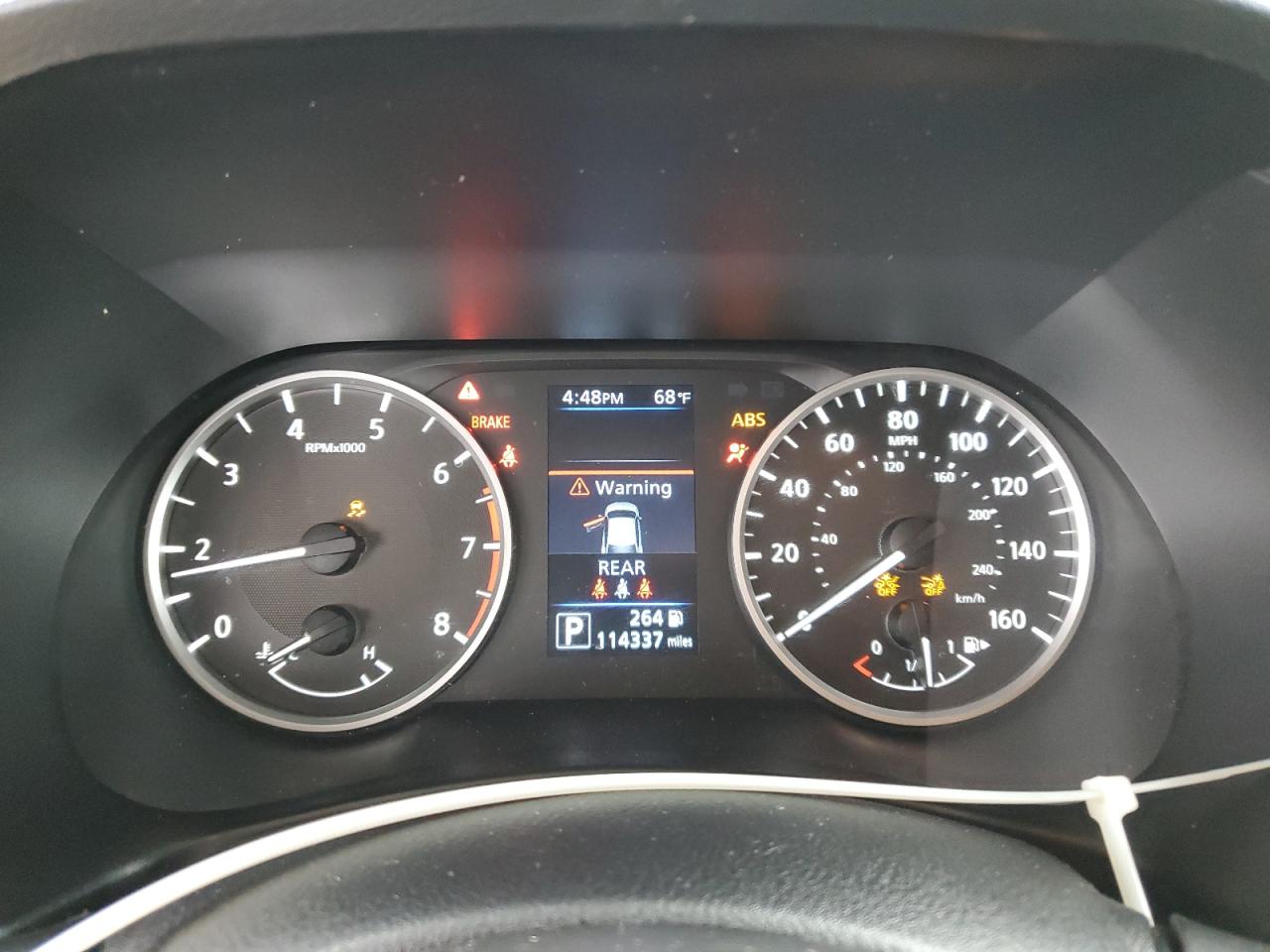 2024 Nissan Sentra S White vin: 3N1AB8BV7RY257362 Damage: Warning Light - Air Bag, On, Unacceptable