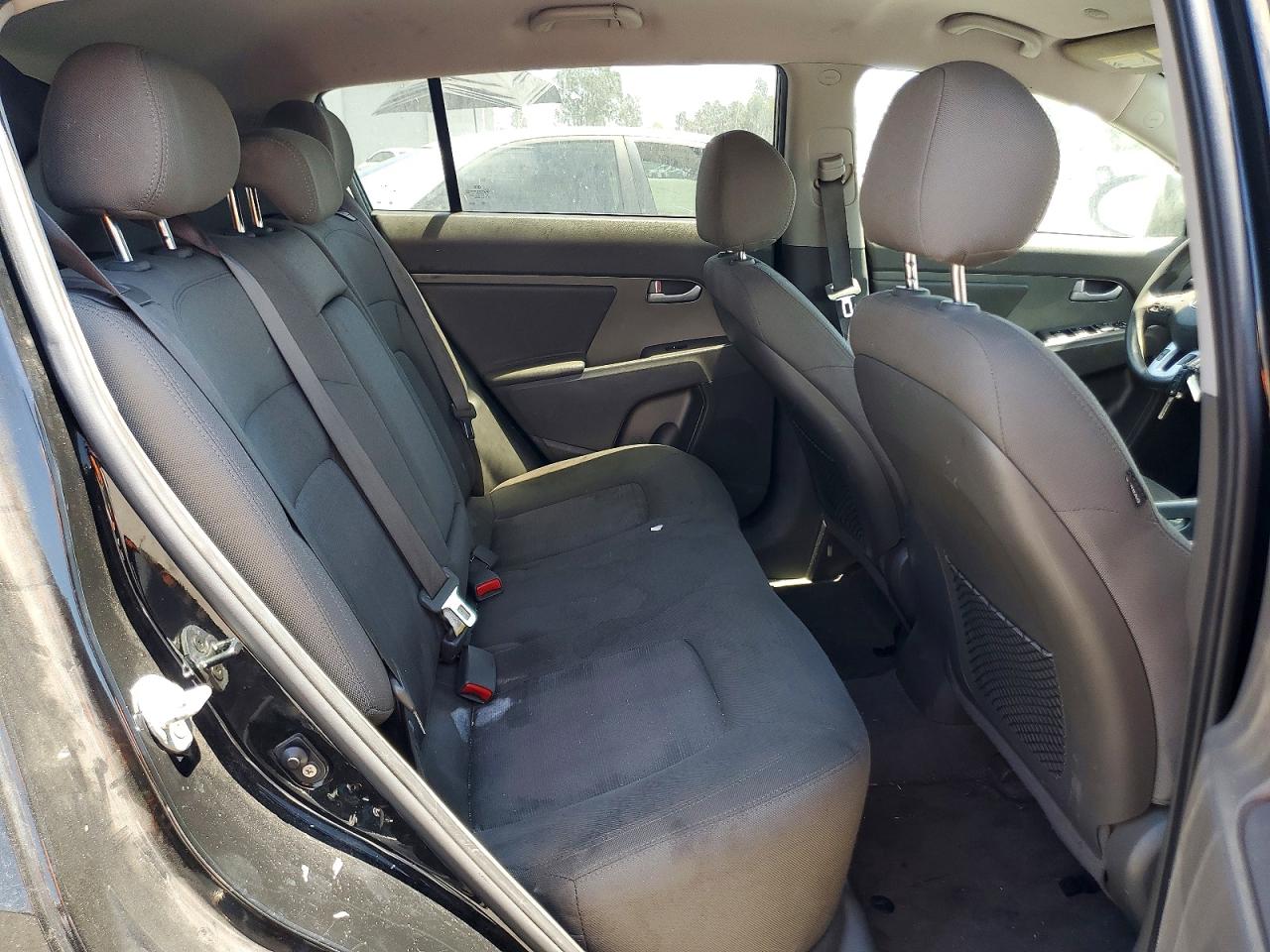 2013 Kia Sportage Lx Black vin: KNDPB3A21D7510526