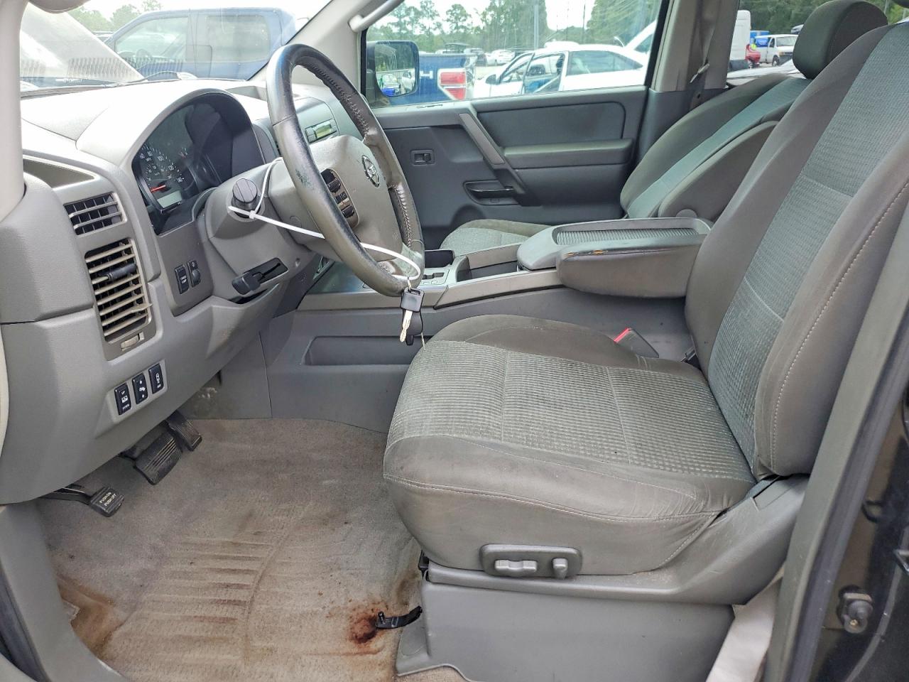 2005 Nissan Titan Xe Black vin: 1N6BA07B65N536892