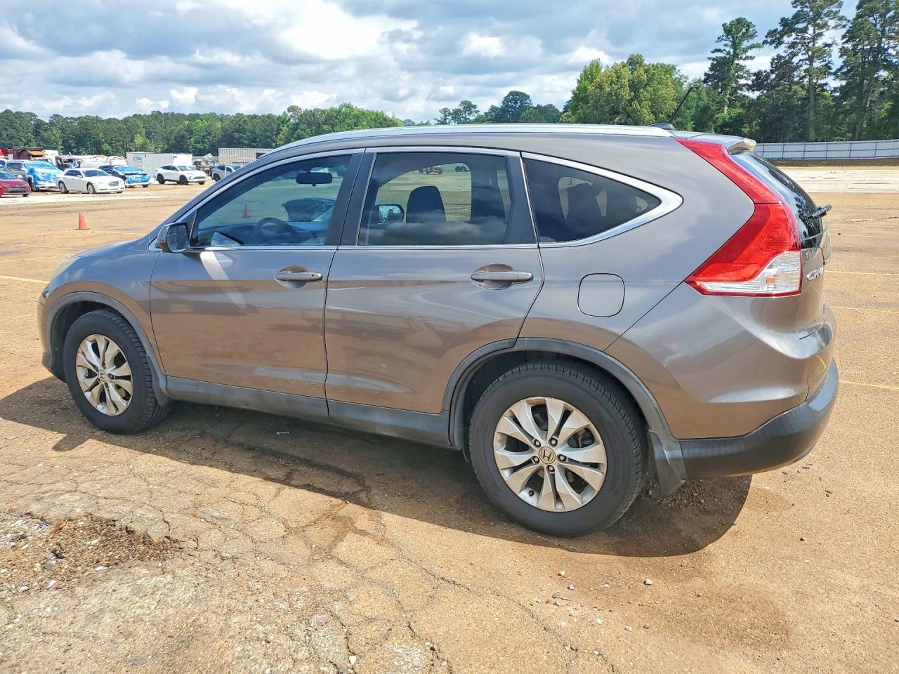 2014 Honda Cr-v Exl Серый vin: 5J6RM3H76EL016170
