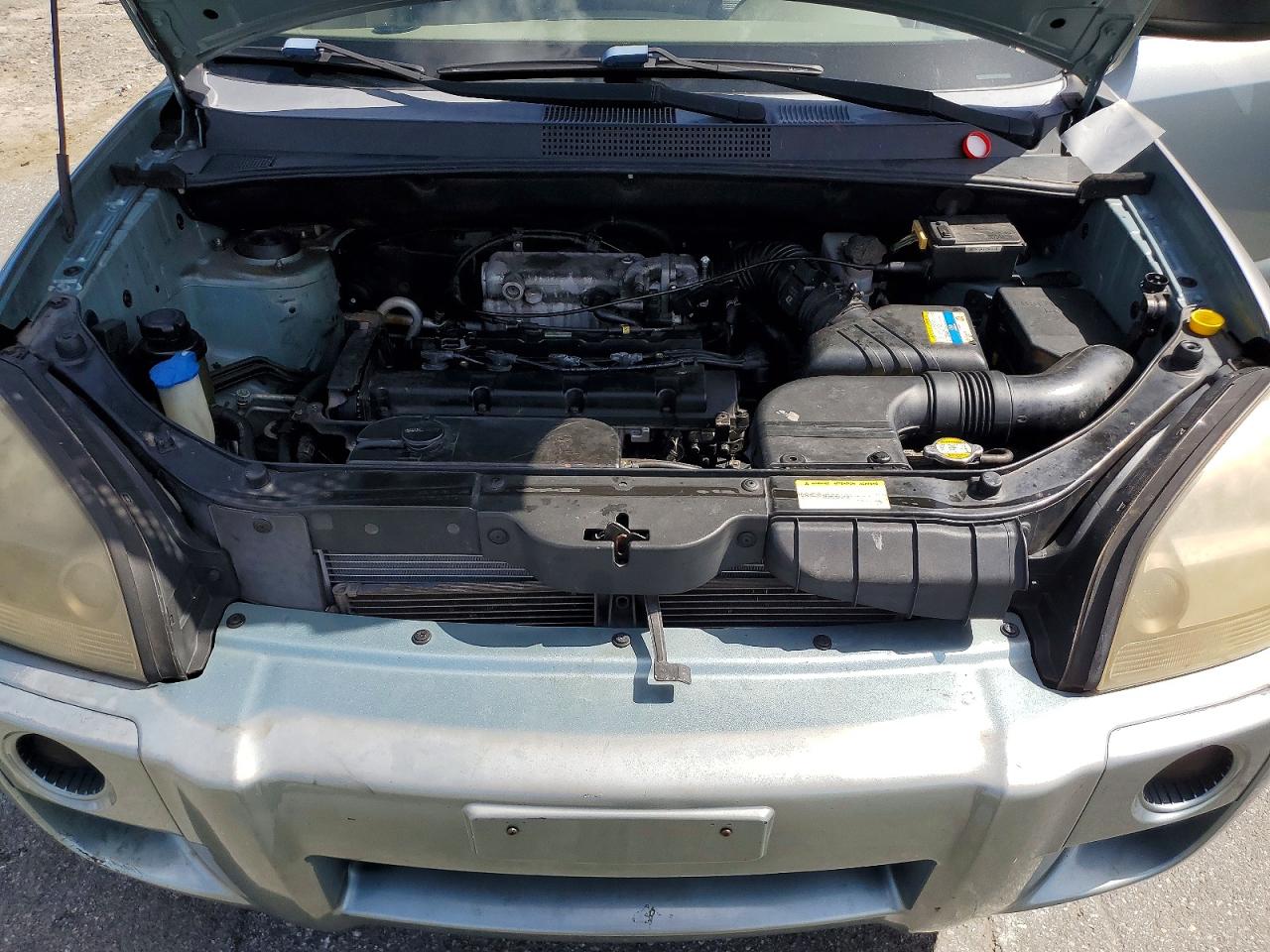 2007 Hyundai Tucson Gls Бирюзовый vin: KM8JM12B37U521631