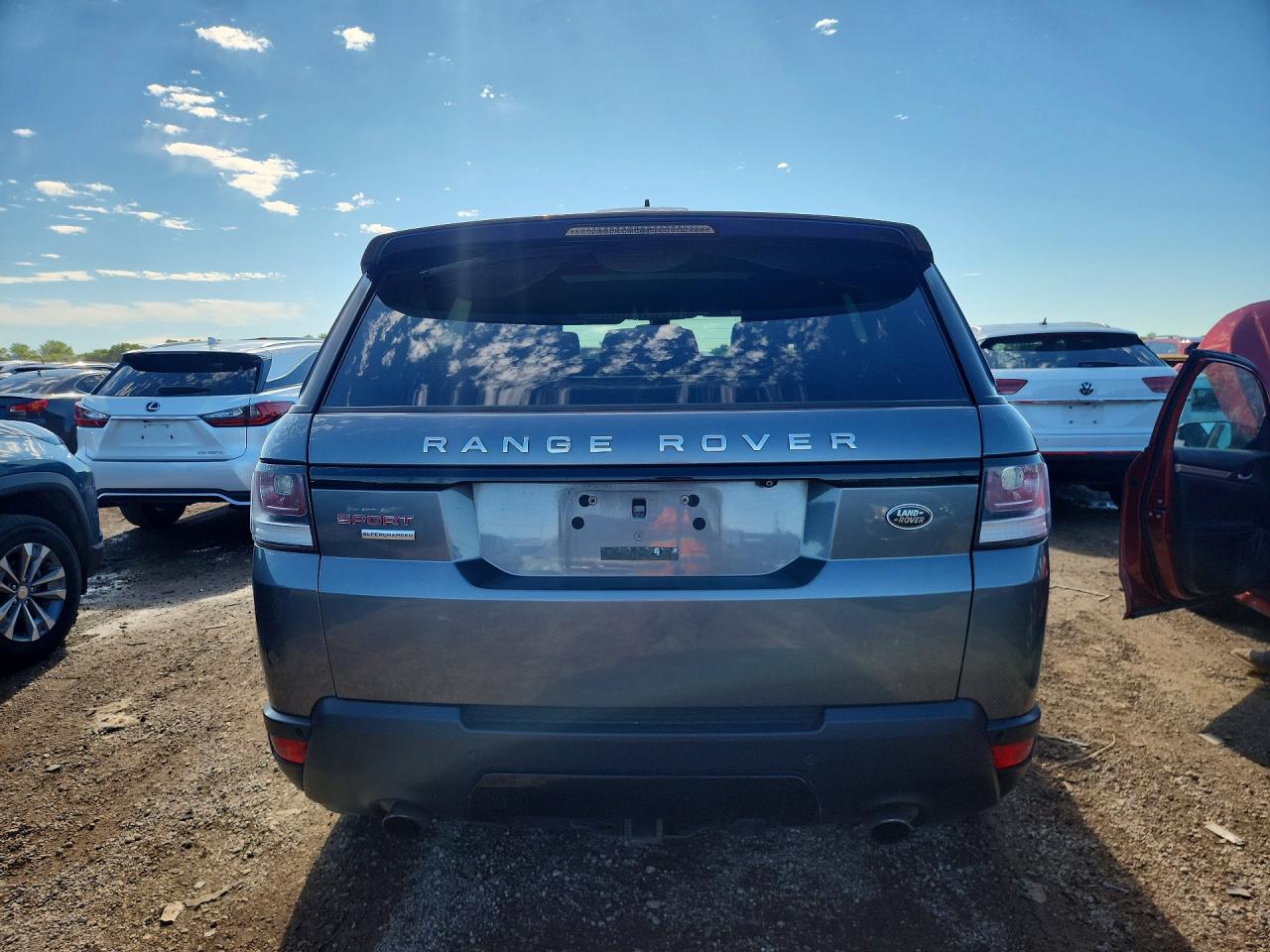 2015 Land Rover Range Rover Sport Sc Gray vin: SALWR2TFXFA619762