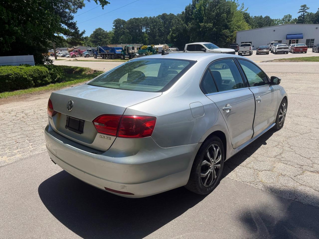 2013 Volkswagen Jetta Se Silver vin: 3VWDP7AJ2DM446700