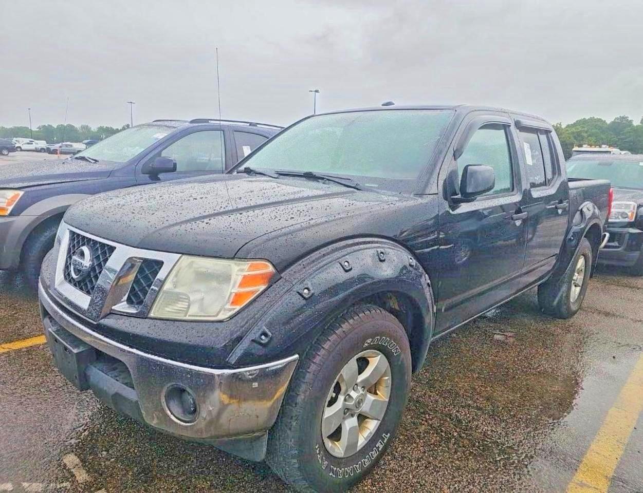 2011 Nissan Frontier S Black vin: 1N6AD0EV5BC449377