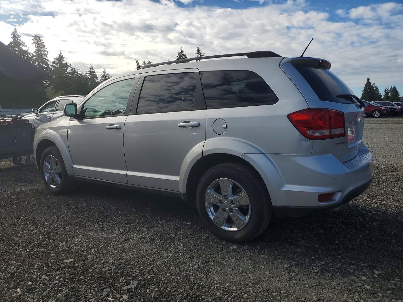 2012 Dodge Journey Sxt Silver vin: 3C4PDCBG2CT262043