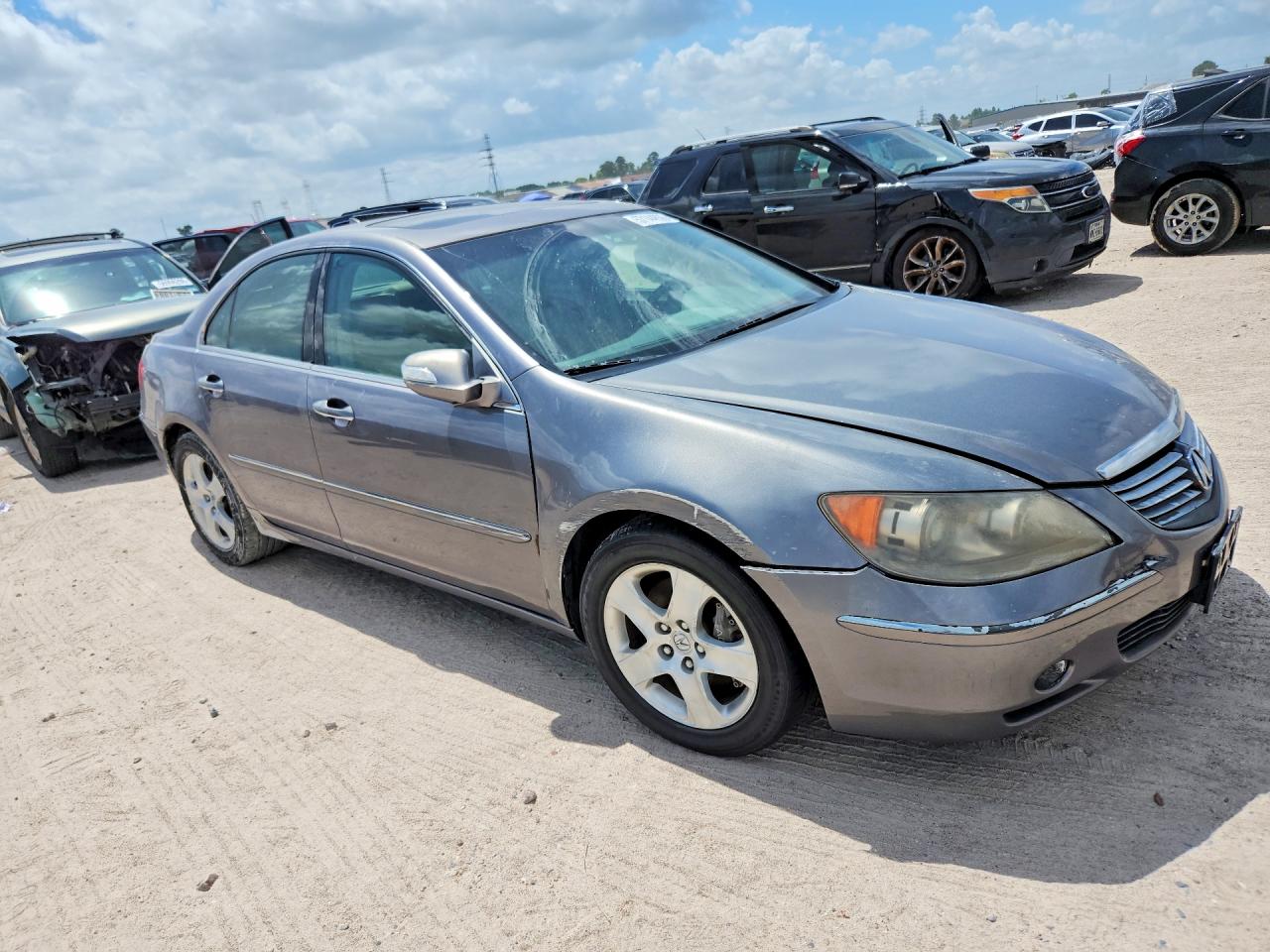 2006 Acura Rl Gray vin: JH4KB16506C007936