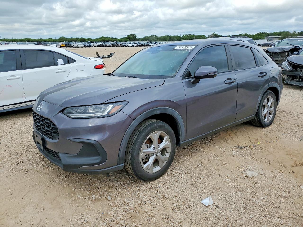 2023 Honda Hr-v Lx Серый vin: 3CZRZ1H35PM740713