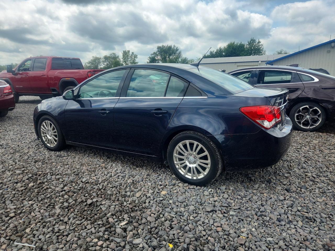 2014 Chevrolet Cruze Eco Blue vin: 1G1PH5SB7E7133607