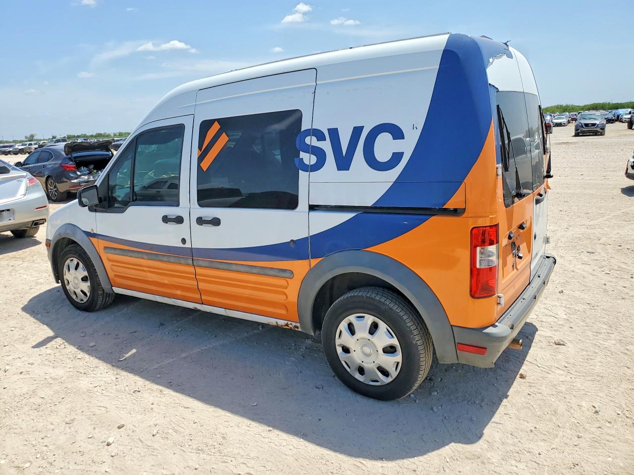 2010 Ford Transit Connect Xl White vin: NM0LS6AN2AT009431