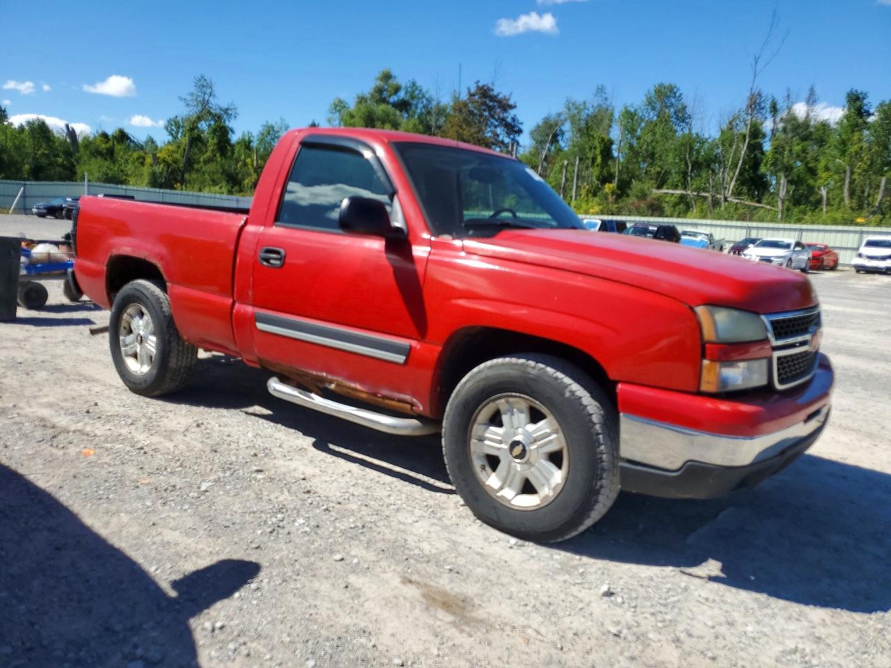 2006 Chevrolet Silverado K1500 Red vin: 1GCEK14T36Z122186