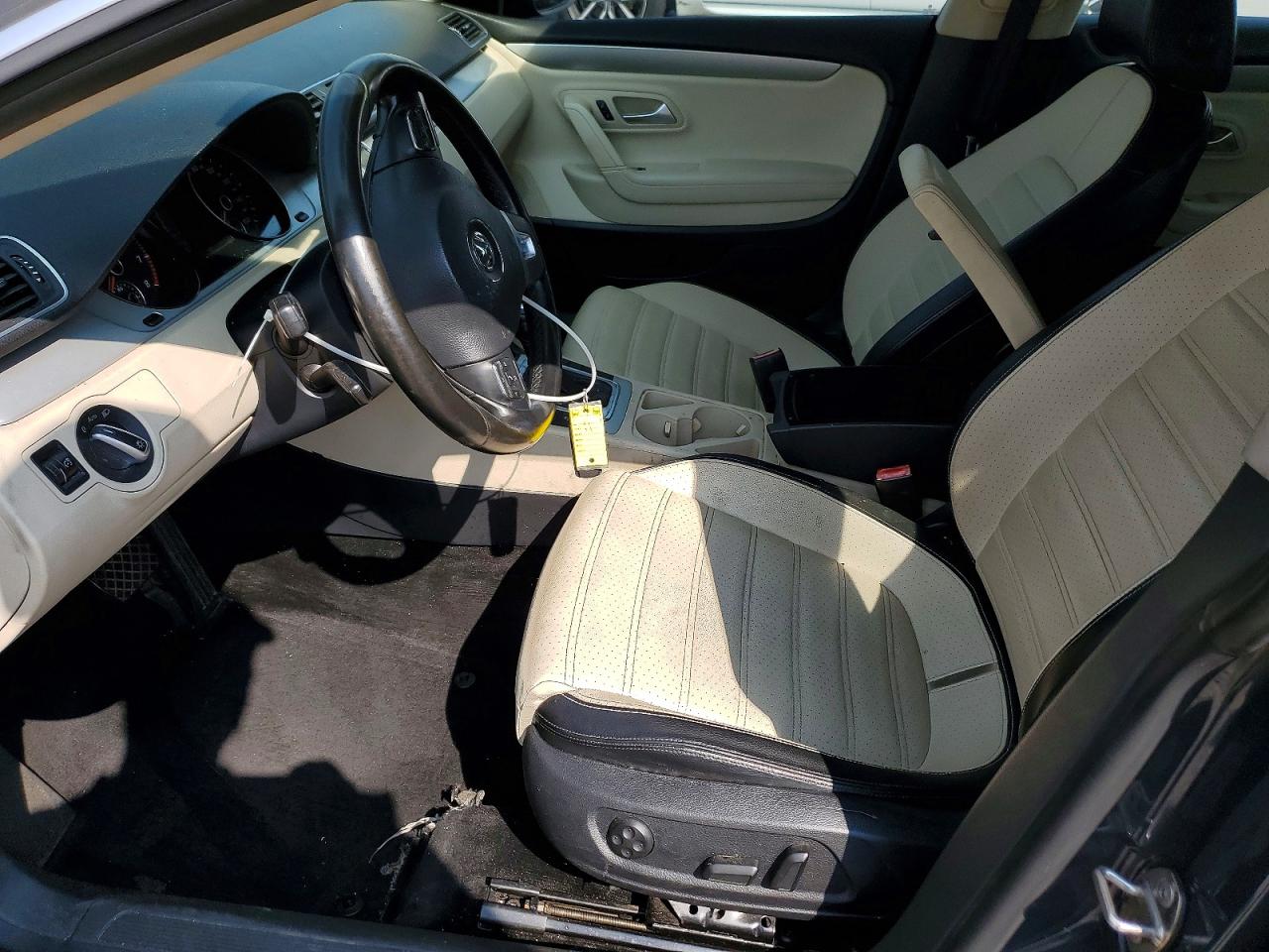 2012 Volkswagen Cc Sport Gray vin: WVWMN7AN3CE541332