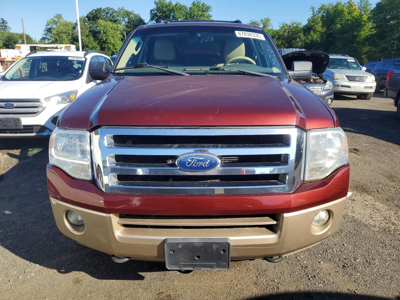 2012 Ford Expedition Xlt Burgundy vin: 1FMJU1J5XCEF07550