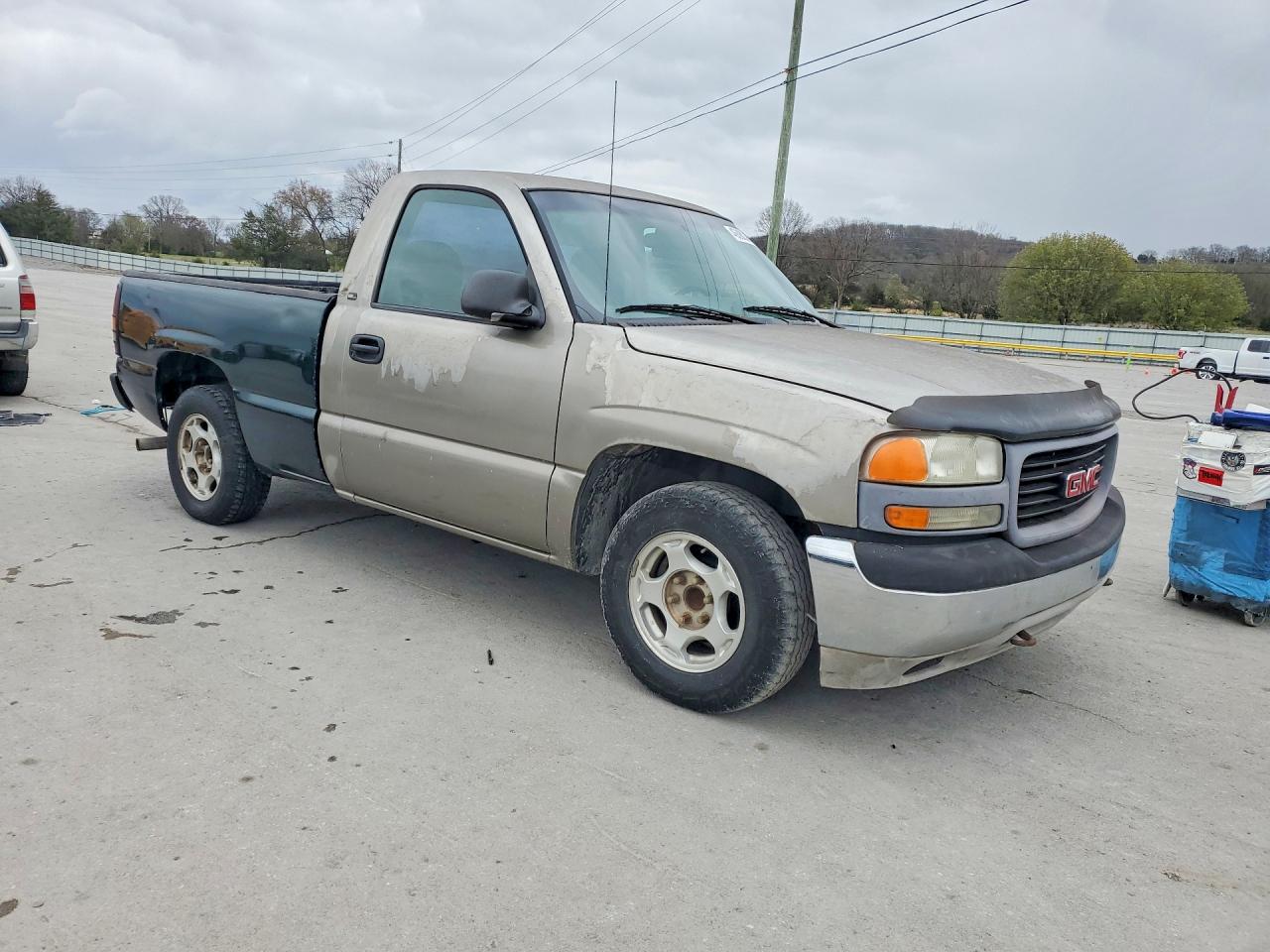 2000 Gmc New Sierra C1500 Two Tone vin: 1GTEC14W8YZ293915