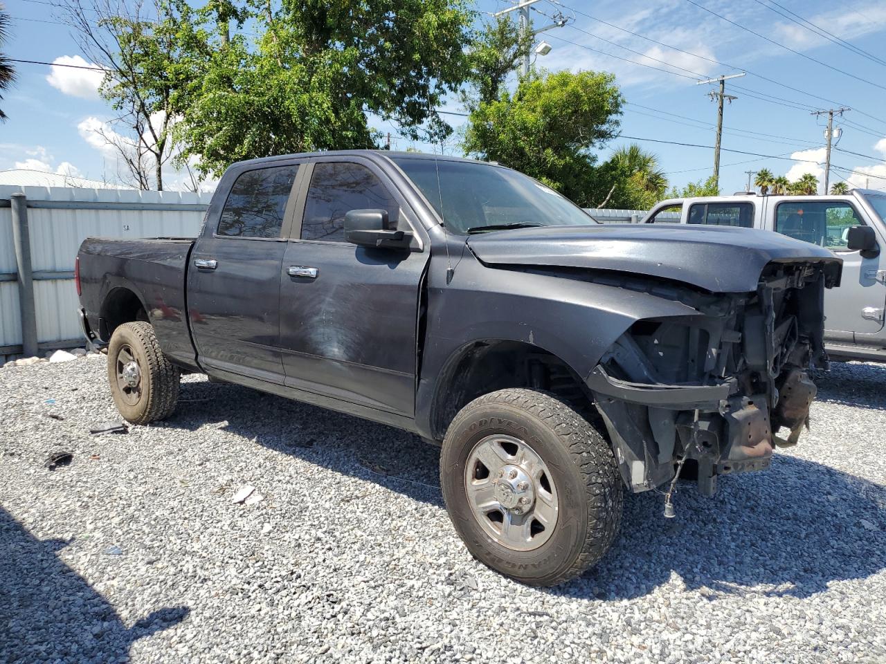 2014 Ram 2500 Slt Gray vin: 3C6TR5DT1EG177803