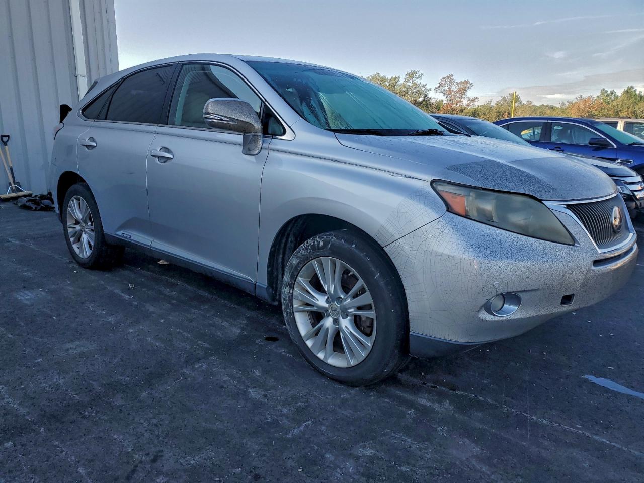 2010 Lexus Rx 450h Silver vin: JTJZB1BA9A2000269