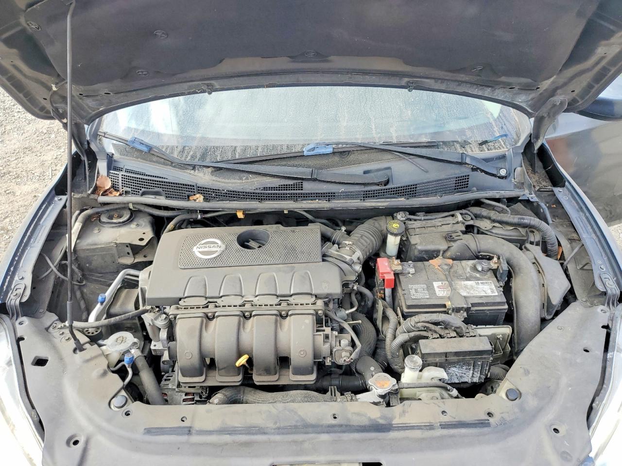 2015 Nissan Sentra Sv Синий vin: 3N1AB7AP1FL642860