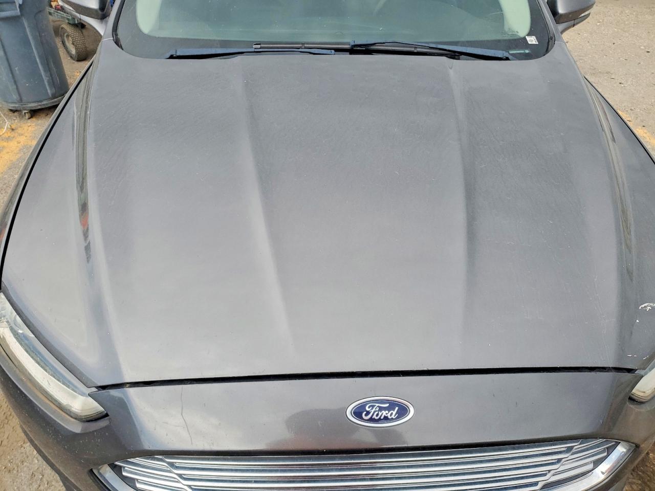 2013 Ford Fusion Se Gray vin: 3FA6P0HR1DR370281